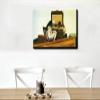 AiLai Edward Hopper-Interior (Model Reading) 1925 777(70x102cm 28"x40",Framed) view 3
