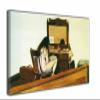 AiLai Edward Hopper-Interior (Model Reading) 1925 777(65x94cm 26"x37",Framed) view 1
