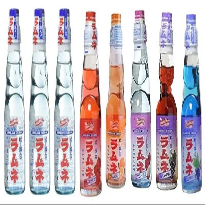 RAMUNE Japanese Soft Drink Variety, 8-Pack, 6.76 Fluid Ounce Each