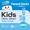 LAB52 Kids Oral Spray, Toddler Toothpaste Helper for Daily Oral Care and Fresh Breath, Children Approved with Fluoride Free for Newborn to Preschoolers, Xylitol Vanilla Flavor view 2