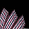 1 Pcs 1 1/2"W Jello Gingham Wired Ribbon Black Red White 20 Yards, Ribbon for Gift Wrapping | #AA120RK view 1