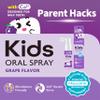 LAB52 Kids Oral Spray, Toddler Toothpaste Helper for Cavity Repair and Fresh Breath, Children Anticavity with Fluoride Free for Newborn to Preschoolers, Xylitol Grape Flavor view 2