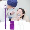 Braces Cleaning Kit for Teeth, Portable Orthodontic Toothbrush Kit Oral Care Dental Travel Kit - Interdental Brush Dental Wax Dental Floss Toothbrush Box (Purple B) view 3