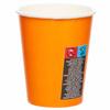 amscan 9915403-204-66 - Orange Eco-Friendly Recyclable Paper Party Cups - 8 Pack view 2