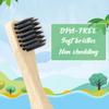 NUDUKO Kids Toothbrush Bamboo Toothbrushes 6 Pack - Organic Tooth Brush Wooden Baby Toddler Toothbrush, Eco-Friendly Natural Biodegradable Soft Bristle Toothbrush for Children, Round Handle view 3
