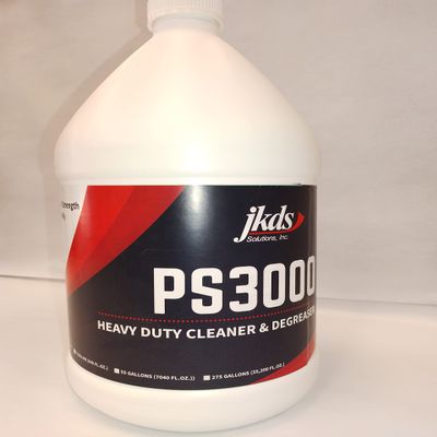 JKDS Solutions PS3000 Heavy Duty Cleaner & Degreaser Super Concentrate, clear