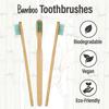 Bottles N Bags 36 Prepasted Toothbrushes Bamboo,Individually Wrapped Biodegradable Vegan Eco Friendly,Soft Bristles Refreshing Mint Flavors,Great in Home and Fits Compact for Travel ! view 2