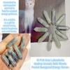10 PCS Grey Labradorite Healing Crystals Wands Polished Tumbled Stones Bulk Natural Hexagonal Pointed Reiki Energy Balancing Meditation Therapy Chakra Pocket Wand Set Gift view 4