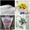 20 Pcs Double Sided Color Flower Wrapping Paper,Waterproof Valentine's Day Bouquet Wrapping Paper 23x23Inch Used for DIY Crafts, Gift Packaging, Flower Shop Bouquet Packaging (clear) view 3