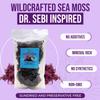 Purple Irish Sea Moss | Wildcrafted from St. Lucia | 8oz Makes ~120+ oz Sea Moss Gel | 100% Natural, Raw & Sun-Dried | Dr. Sebi Inspired, Nutrient-Rich Irish Moss for Health & Wellness view 2