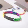 XUANPAI Medical Alert Bracelet for Women-Free Personalized Handmade Adjustable Braided Rope Bracelet for Mens/Medical ID Bracelet for Men Women/Medical ID Identification Bracelet view 2