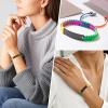 XUANPAI Medical Alert Bracelet for Women-Free Personalized Handmade Adjustable Braided Rope Bracelet for Mens/Medical ID Bracelet for Men Women/Medical ID Identification Bracelet view 3