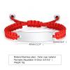 XUANPAI Medical Alert Bracelet for Women-Free Personalized Handmade Adjustable Braided Rope Bracelet for Mens/Medical ID Bracelet for Men Women/Medical ID Identification Bracelet view 2