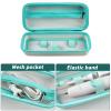 Toothbrush Travel Case Compatible with Oral-B Pro 1000, 2000, 3000, 3500, 1500/ for Philips Sonicare ProtectiveClean 4100 5100 Electric Toothbrush with Mesh Pocket for Accessories - White (Bag Only) view 3