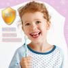 Loowkin Toddler Toothbrush for 1-5 Years OldNano Baby Toothbrush with Tongue CleanerKids Toothbrush 12 Months up view 3