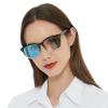 MARE AZZURO Photochromic Bifocal Reading Glasses 3.00+ Women Blue Light Outdoor Readers 1.00 1.25 1.50 1.75 2.00 2.25 2.50 2.75 3.00 3.50 (B+clear, 3.0) view 1
