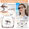 MARE AZZURO Photochromic Bifocal Reading Glasses 2.5+ Women Blue Light Outdoor Readers 1.0 1.25 1.5 1.75 2.0 2.25 2.5 2.75 3.0 3.5 (Leopard, 2.50) view 4