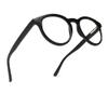 2SeeLife Large Round TR-90 Reading Glasses for Men & Women  Medium-Large Fit, Durable, Spring Hinges, Blue Light Readers, Black, +2.25 view 1