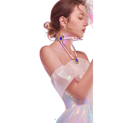 Nc Toys Neck Support, Adjustable Neck Brace, Neck Stretcher Cervical Traction, Anterior Tilt Correction, Developing Good Habits and Preventing Neck Cervical, Lightweight, Breathable, Skin-Friendly