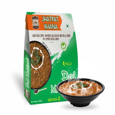 The Thar Food Jhatpat Khana | Dal Makhani | Ready to Eat in Miniutes | 300 Gm (Serves 2) | Pack of 3