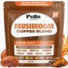 Pella Nutrition Mushroom Coffee  Lions Mane, Reishi, Chaga, Cordyceps, Shiitake, Maitake, and Turkey Tail Mushroom Supplement  Superfood Instant Coffee for Focus & Energy (Regular Caffeine, 60 Cups) view 1