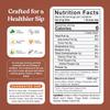 Pella Nutrition Mushroom Coffee  Lions Mane, Reishi, Chaga, Cordyceps, Shiitake, Maitake, and Turkey Tail Mushroom Supplement  Superfood Instant Coffee for Focus & Energy (Regular Caffeine, 60 Cups) view 2