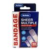 100 Ct Adhesive Bandages Sheer Sterile Flexible Strip Band First Aid Wound Care view 1