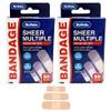 100 Ct Adhesive Bandages Sheer Sterile Flexible Strip Band First Aid Wound Care view 4