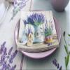 AM Decor 20-Count Tissue Decoupage Luncheon Paper Napkins -13" x 13" (Unfolded) Lavender in Bucket view 2