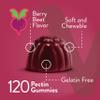 Viteey Beet Root Gummies with Tart Cherry - Beetroot Supplement for Heart Health, Blood Pressure Support - Vegan, Gluten-Free - 120 Count view 3