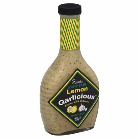 2 Pack of 2 Salamida State Fair Lemon Garlicious Marinade 16 Oz