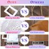 15 Pack Clear Gift Bags with Handles Transparent PVC Gift Bag Heavy Duty Gift Wrap Bags Large Reusable Plastic Bags for Bridal Party Baby Shower Wedding Birthday Shopping Bag (7 x 8 x 4 Inch, White) view 4