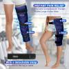 REVIX Large Leg Ice Pack for Injuries Reusable and Wrist Ice Pack Wraps for Carpal Tunnel Relief (2-Piece Set), Gel Ice Wrap for Leg, Hip, Thigh, Knee and Shin Splint, Tendinitis and Swelling view 4