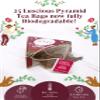 English Tea Shop Advent Calendar Trangular 25 Pyramid Biodegradable Tea Bags view 2