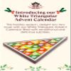 English Tea Shop Advent Calendar Trangular 25 Pyramid Biodegradable Tea Bags view 3