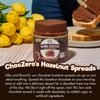 ChocZero Vegan Cocoa Hazelnut Spread  Sugar Free, Keto Friendly, Low Carb Chocolate Dessert & Bread Topping, Gluten Free, High Fiber, 12 oz Jar view 4
