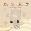 ChocZero Cookies & Cream Keto Bark  White Chocolate Candy with Cookie Pieces, Low Carb, No Added Sugar, Gluten Free, 3.2oz Bars (Pack of 4) view 3