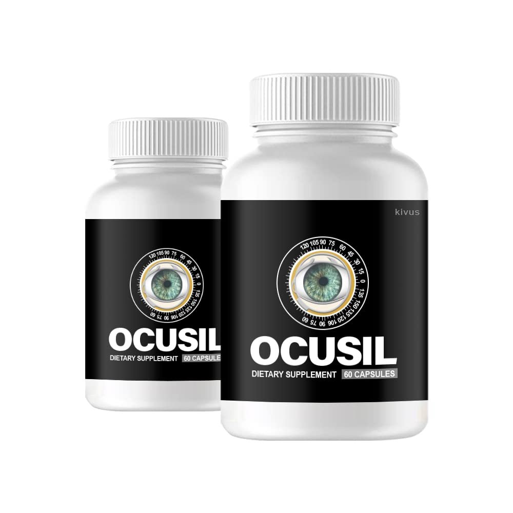 (2 Pack) Ocusil - Ocusil Eye Support Dietary Supplement (120 Capsules)