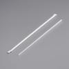 200 count 12" Jumbo Clear Wrapped Straw view 1
