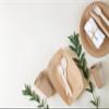 Lunch Napkin Party Kit. Includes 500 Lunch Napkin 1 Ply. 300 Count Wooden Utensils. 100 Forks, 100 Spoons, 100 Knifes. Wooden Cutlery view 4