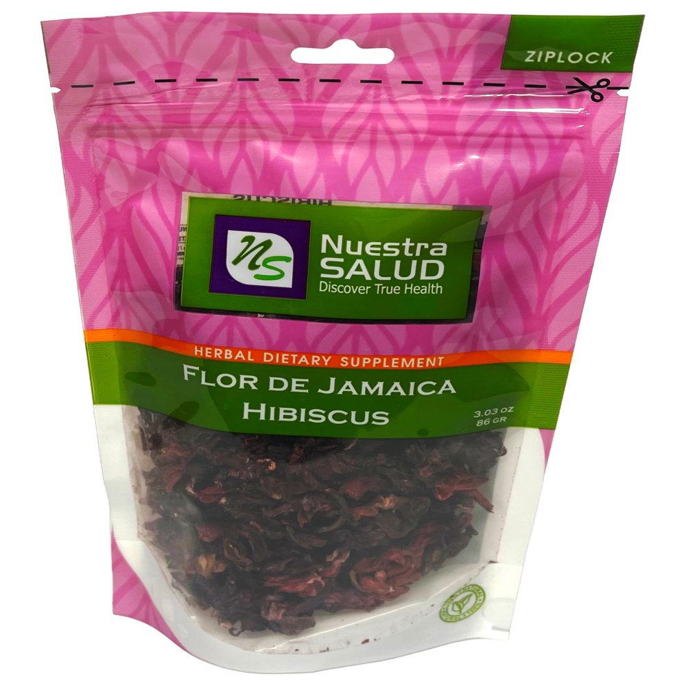Hibiscus Tea Herbal Infusion Flor De Jamaica Value Zip Lock (86g)