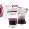 TrueVine Top & Bottom Communion Cups and Wafer Set - Prefilled Cups with Fresh Unleavened Bread & Grape Juice - Carefully Packaged & Easy to Open, Ideal First Communion Favors for Guests (200 Count) view 1