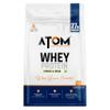 AS-IT-IS Atom Whey Protein 1kg/35.2 Oz With Digestive Enzymes | Usa Labdoor Certified for Accuracy & Purity | Cookies and Cream Flavor | 27g Protein | 5.7g Bcaa view 1