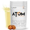 AS-IT-IS Atom Whey Protein 1kg/35.2 Oz With Digestive Enzymes | Usa Labdoor Certified for Accuracy & Purity | Cookies and Cream Flavor | 27g Protein | 5.7g Bcaa view 4