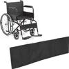 2 PCS Wheelchair Calf Strap, Lightweight Soft Footrest for Disabled Elderly,Transporter Leg Strap Support Lower Leg, Medical Leg Restraint Use Oxford Security Belt view 2