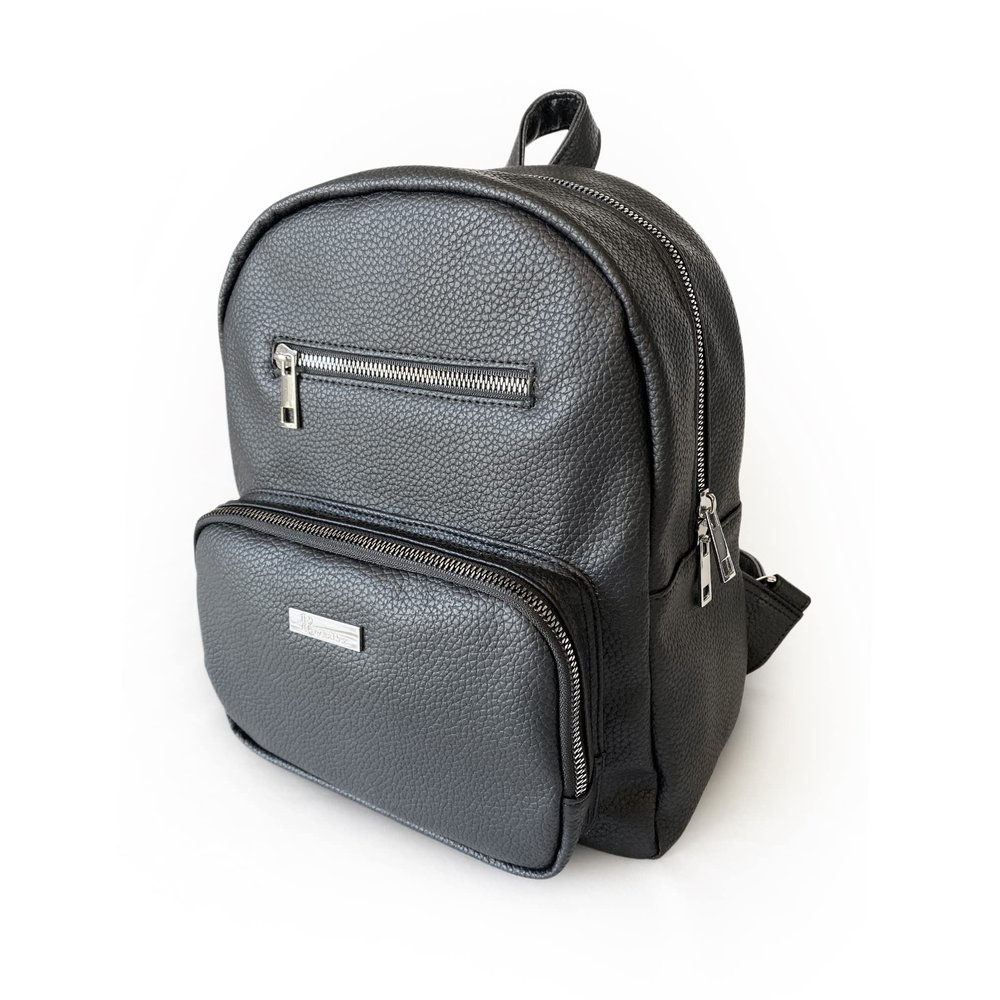 RockaDex Bliss Backpack Bag - Diabetes Supplies Bags Organizer for Blood Sugar Test Strips, Medication, Glucose Meter, Pens, Insulin Syringes, Needles, Lancets. Insulated Bag. (Ebony)