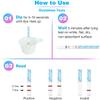 Easy@Home Ovulation Test Strips: Accurate 30 LH Ovulation Predictor Kit - Fertility Tests for Women  Powered by Premom Ovulation Tracker App | 30 LH + 30 Urine Cups view 3