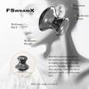 FSwsawX 2PCS Terahertz Mushroom Gua sha Facial Tool,Ice Melting Terahertz Massager for Spa Relaxing Meditation Face Eyes Roller Massage view 2