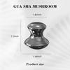 FSwsawX 2PCS Terahertz Mushroom Gua sha Facial Tool,Ice Melting Terahertz Massager for Spa Relaxing Meditation Face Eyes Roller Massage view 4
