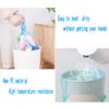 4 Gallon Trash Bag,Small Colorful Trash Bags 100 Counts Thicken Value Bathroom Trash Can Bin Liners,Small Garbage Bags with Handles for Kitchen Bathroom Office Waste Basket view 3